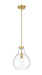 Pendant Z-Lite 496P10-MGLD Modern Gold Bon Air 1 Light Pendant Z-Lite