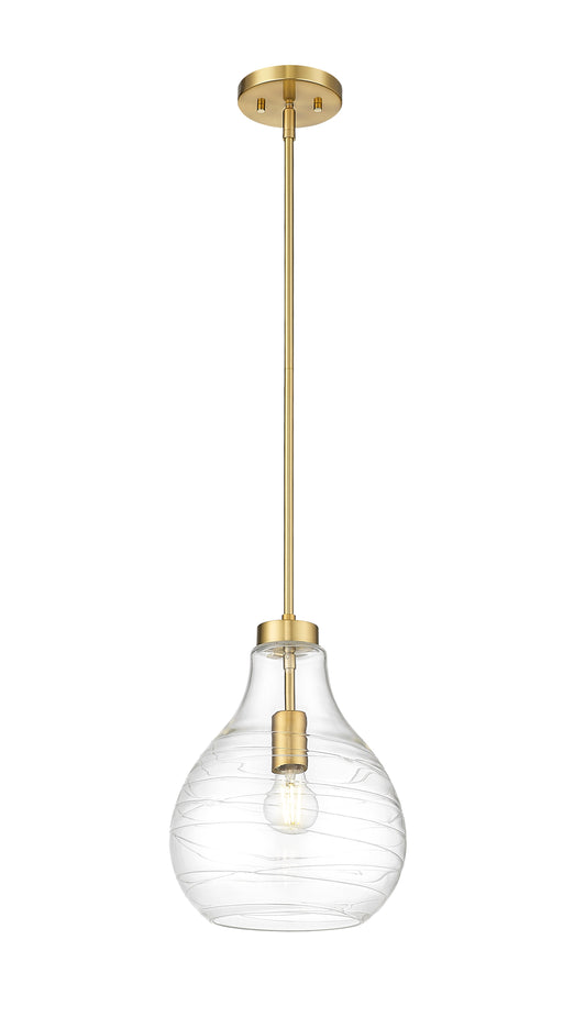 Pendant Z-Lite 496P10-MGLD Modern Gold Bon Air 1 Light Pendant Z-Lite