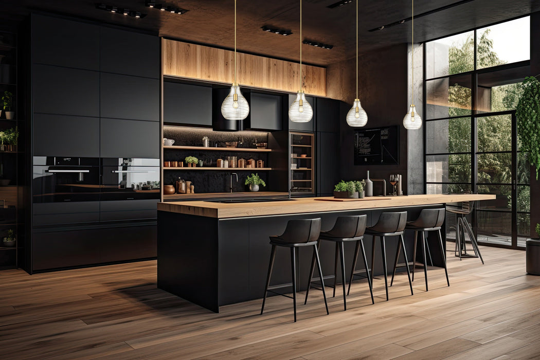 Pendant Z-Lite 496P10-MGLD Modern Gold Bon Air 1 Light Pendant Z-Lite