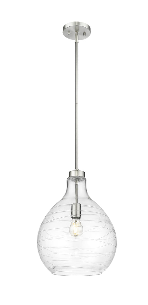 Pendant Z-Lite 496P13-BN Brushed Nickel Bon Air 1 Light Pendant Z-Lite