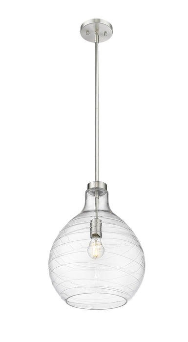 Pendant Z-Lite 496P13-BN Brushed Nickel Bon Air 1 Light Pendant Z-Lite