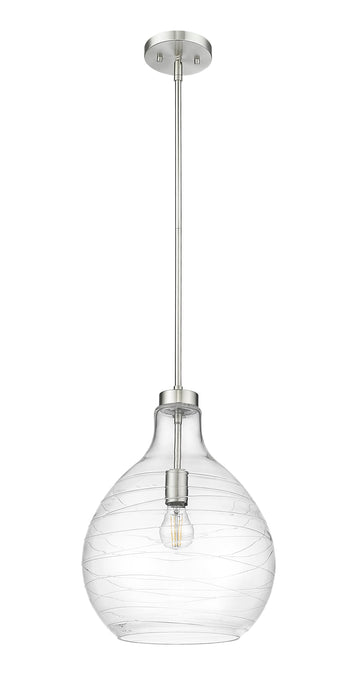 Pendant Z-Lite 496P13-BN Brushed Nickel Bon Air 1 Light Pendant Z-Lite