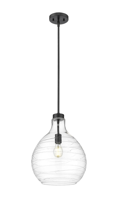 Pendant Z-Lite 496P13-MB Matte Black Bon Air 1 Light Pendant Z-Lite