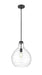 Pendant Z-Lite 496P13-MB Matte Black Bon Air 1 Light Pendant Z-Lite