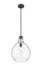 Pendant Z-Lite 496P13-MB Matte Black Bon Air 1 Light Pendant Z-Lite