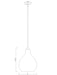 Pendant Z-Lite 496P13-MB Matte Black Bon Air 1 Light Pendant Z-Lite
