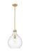 Pendant Z-Lite 496P13-MGLD Modern Gold Bon Air 1 Light Pendant Z-Lite
