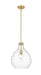 Pendant Z-Lite 496P13-MGLD Modern Gold Bon Air 1 Light Pendant Z-Lite