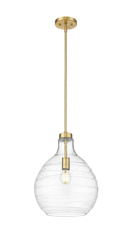 Pendant Z-Lite 496P13-MGLD Modern Gold Bon Air 1 Light Pendant Z-Lite