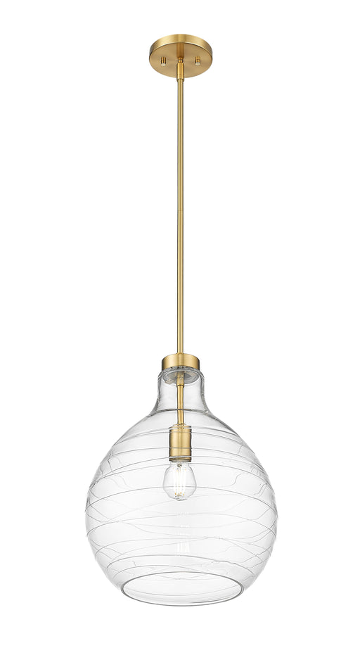 Pendant Z-Lite 496P13-MGLD Modern Gold Bon Air 1 Light Pendant Z-Lite