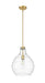 Pendant Z-Lite 496P13-MGLD Modern Gold Bon Air 1 Light Pendant Z-Lite