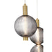 Eurofase 47191-013 Palmas 30" Gold LED Chandelier