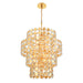 Eurofase 44289-028 Perrene 45" Gold Chandelier