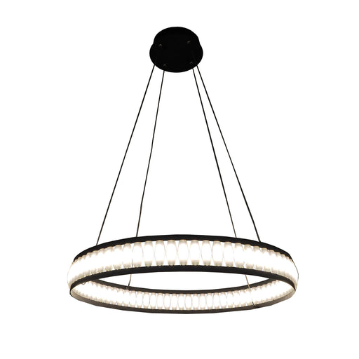 Eurofase 37091-019 Forster 28" Matte Black LED Pendant Light