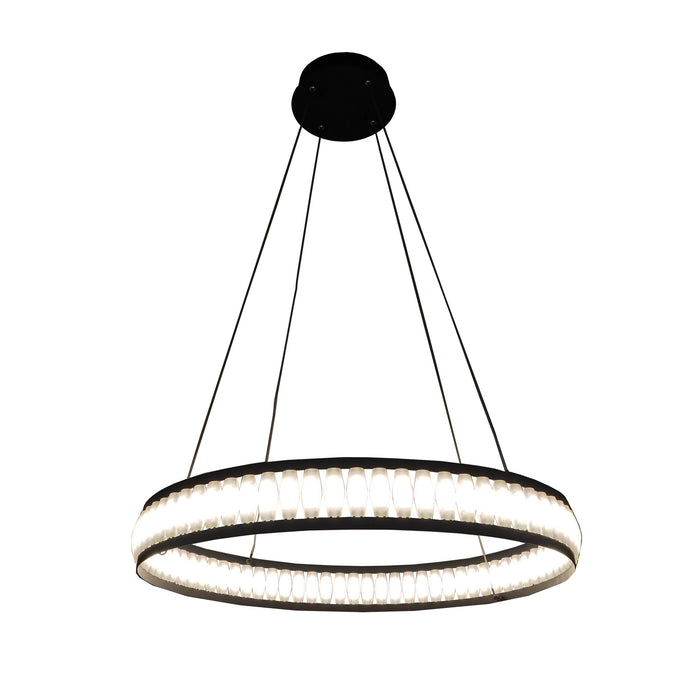 Eurofase 37091-019 Forster 28" Matte Black LED Pendant Light