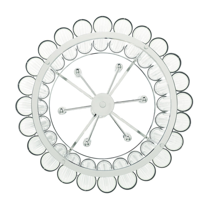 Eurofase 47239-029 Glasbury 24" Polished Nickel Chandelier