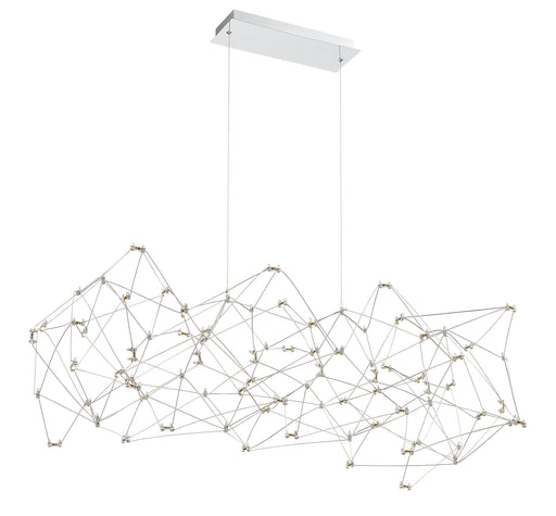 Eurofase 38037-016 Leonardelli 49" Chrome LED Chandelier