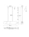 Eurofase 50461-011 Grotto 58" Polished Nickel LED Chandelier