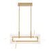 Eurofase 45718-014 Inizio 33" Matte Gold LED Chandelier