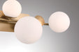 Eurofase 49086-010 Vine 4-Light Gold LED Vanity Light