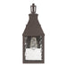 Exterior Wall Sconce Thesis 207762A Glencrest 18 inch 1 light Dark Bronze Exterior Wall Sconce with Clear Water Glass THESIS