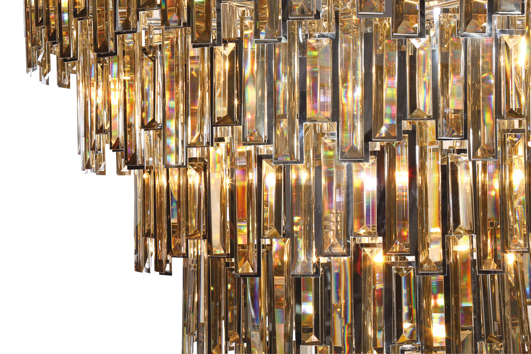 Eurofase 31889-018 Vienna 48" Chrome Chandelier