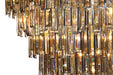Eurofase 31889-018 Vienna 48" Chrome Chandelier