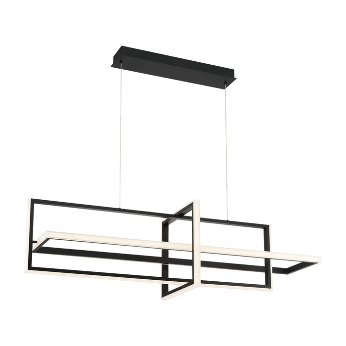 Eurofase 39323-019 Bordo 38" Matte Black LED Chandelier