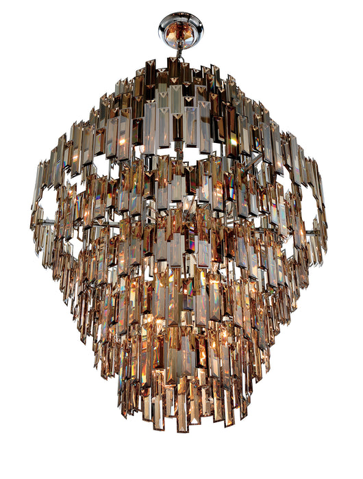 Eurofase 31889-018 Vienna 48" Chrome Chandelier