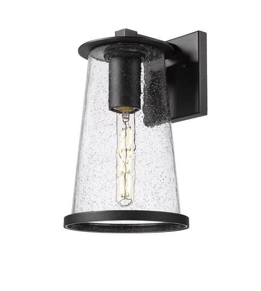 Outdoor Wall Light Z-Lite 5004M-BK Sand Black Bar Harbor 1 Light Outdoor Wall Light Z-Lite