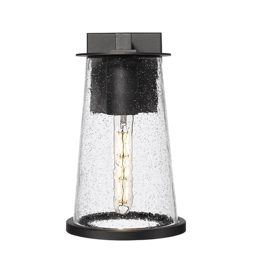 Outdoor Wall Light Z-Lite 5004M-BK Sand Black Bar Harbor 1 Light Outdoor Wall Light Z-Lite