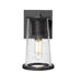 Outdoor Wall Light Z-Lite 5004S-BK Sand Black Bar Harbor 1 Light Outdoor Wall Light Z-Lite