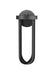 Outdoor Wall Light Z-Lite 5005B-BK-LED Sand Black Leland 1 Light Outdoor Wall Light Z-Lite