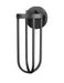 Outdoor Wall Light Z-Lite 5005M-BK-LED Sand Black Leland 1 Light Outdoor Wall Light Z-Lite