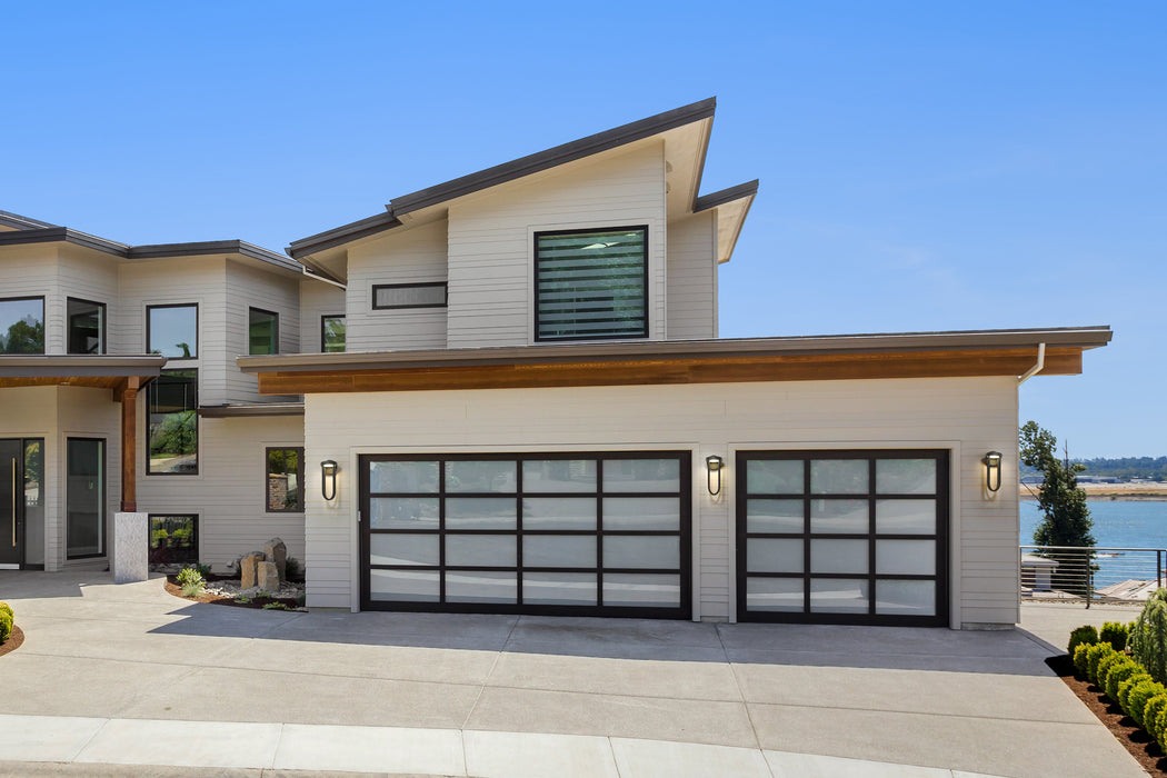 Outdoor Wall Light Z-Lite 5005M-BK-LED Sand Black Leland 1 Light Outdoor Wall Light Z-Lite