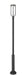 Outdoor Post Mounted Fixture Z-Lite 5005PHB-5010P-BK-LED Sand Black Leland 1 Light Outdoor Post Mounted Fixture Z-Lite
