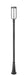 Outdoor Post Mounted Fixture Z-Lite 5005PHB-5011P-BK-LED Sand Black Leland 1 Light Outdoor Post Mounted Fixture Z-Lite