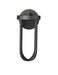 Outdoor Wall Light Z-Lite 5005S-BK-LED Sand Black Leland 1 Light Outdoor Wall Light Z-Lite