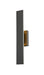 Outdoor Wall Light Z-Lite 5006-24BK-LED Sand Black Stylet 2 Light Outdoor Wall Light Z-Lite