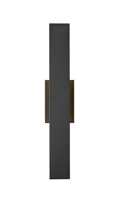 Outdoor Wall Light Z-Lite 5006-24BK-LED Sand Black Stylet 2 Light Outdoor Wall Light Z-Lite