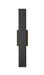 Outdoor Wall Light Z-Lite 5006-24BK-LED Sand Black Stylet 2 Light Outdoor Wall Light Z-Lite