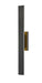 Z-Lite 5006-36BK LED Outdoor Wall Sconce 36 Inch Sand Black CCT Selectable LightStoreUSA