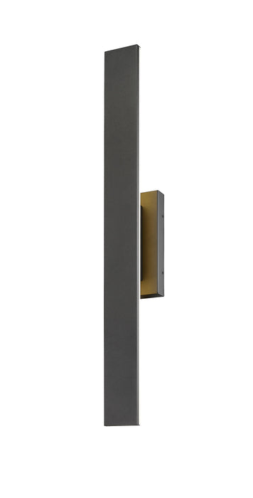 Outdoor Wall Light Z-Lite 5006-36BK-LED Sand Black Stylet 2 Light Outdoor Wall Light Z-Lite
