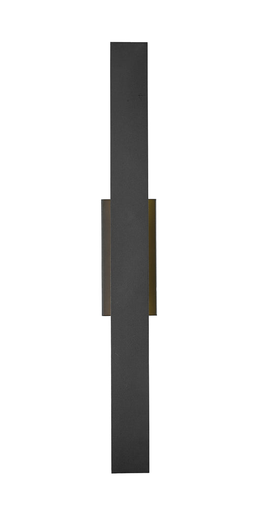Outdoor Wall Light Z-Lite 5006-36BK-LED Sand Black Stylet 2 Light Outdoor Wall Light Z-Lite