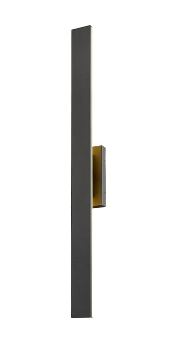 Outdoor Wall Light Z-Lite 5006-48BK-LED Sand Black Stylet 4 Light Outdoor Wall Light Z-Lite