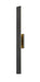 Outdoor Wall Light Z-Lite 5006-48BK-LED Sand Black Stylet 4 Light Outdoor Wall Light Z-Lite