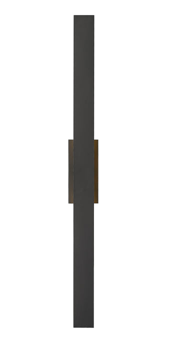 Outdoor Wall Light Z-Lite 5006-48BK-LED Sand Black Stylet 4 Light Outdoor Wall Light Z-Lite