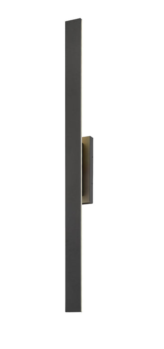 Outdoor Wall Light Z-Lite 5006-60BK-LED Sand Black Stylet 4 Light Outdoor Wall Light Z-Lite