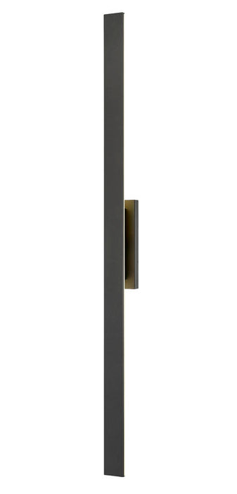 Z-Lite 5006-72BK Stylet LED Outdoor Wall Sconce 72 Inch Sand Black CCT Selectable