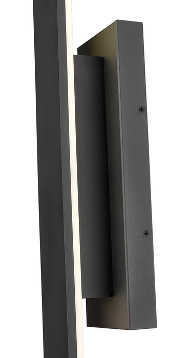 Outdoor Wall Light Z-Lite 5006-72BK-LED Sand Black Stylet 4 Light Outdoor Wall Light Z-Lite